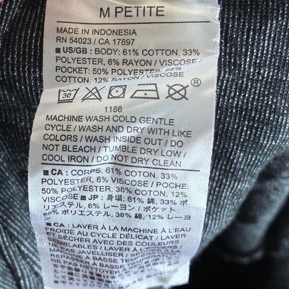 Banana Republic Womens Pants Gray High Rise Super Soft Petite Ankle MP - Picture 5 of 11